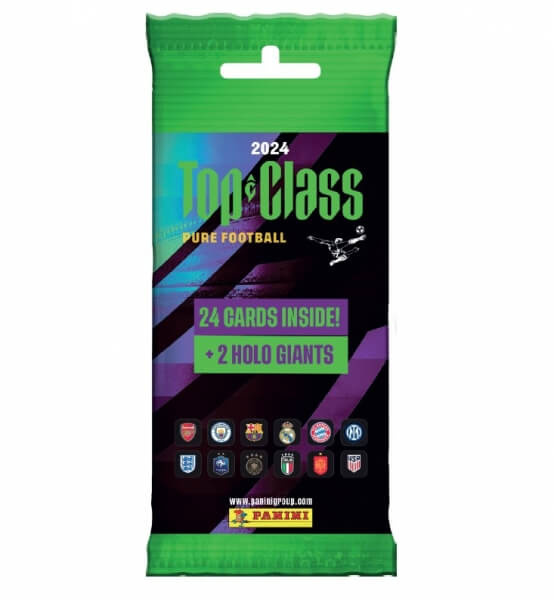 Fotbalové karty PANINI TOP CLASS 2024 - FATPACK