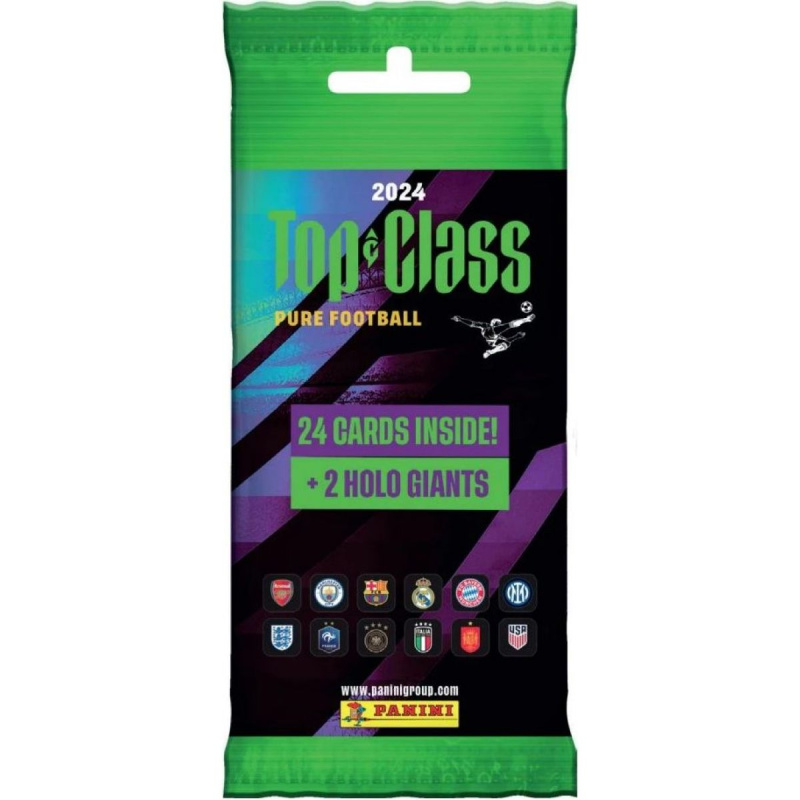 Fotbalové karty PANINI TOP CLASS 2024 - FATPACK