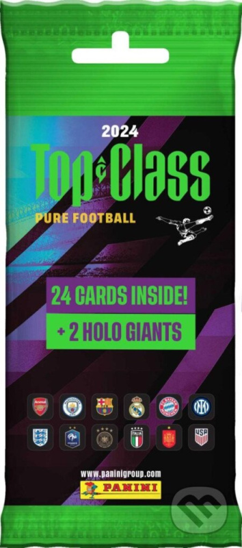Fotbalové karty PANINI TOP CLASS 2024 - FATPACK