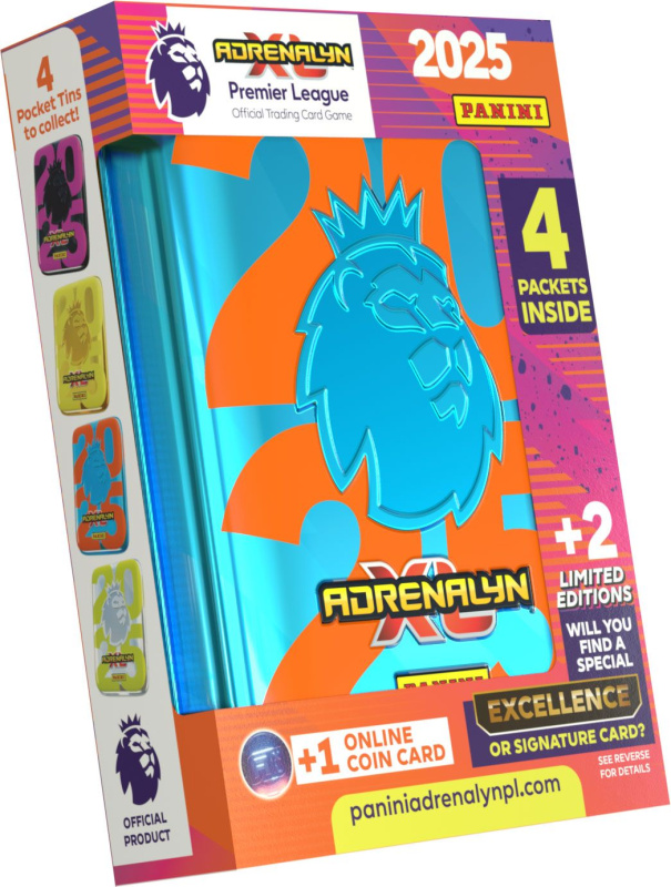 Panini PREMIER LEAGUE 2024 / 2025 ADRENALYN pocket tin