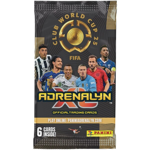 PANINI fotbalové karty FIFA Club World Cup 2025: Adrenalyn - balíček