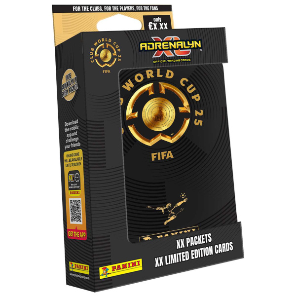 PANINI fotbalové karty FIFA Club World Cup 2025: Adrenalyn - plechová krabička (pocket)