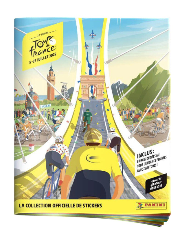 Tour de France 2025 samolepkové album - 1 kus