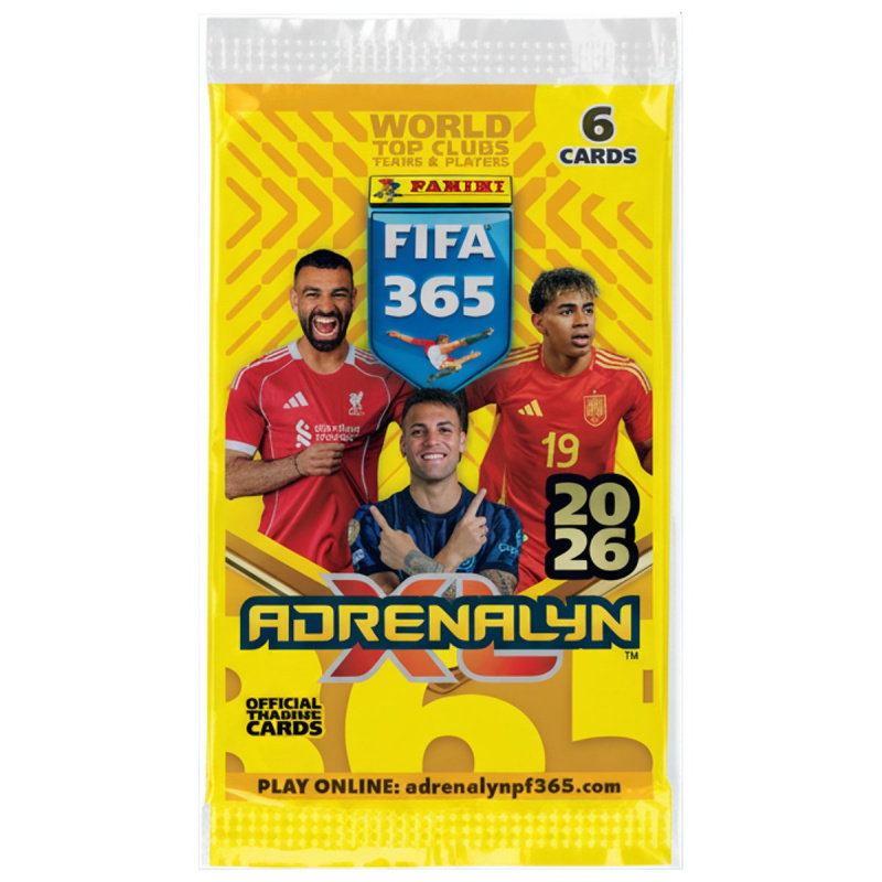 PANINI FIFA 365 2025/2026 - ADRENALYN karty - PREMIUM PACKET