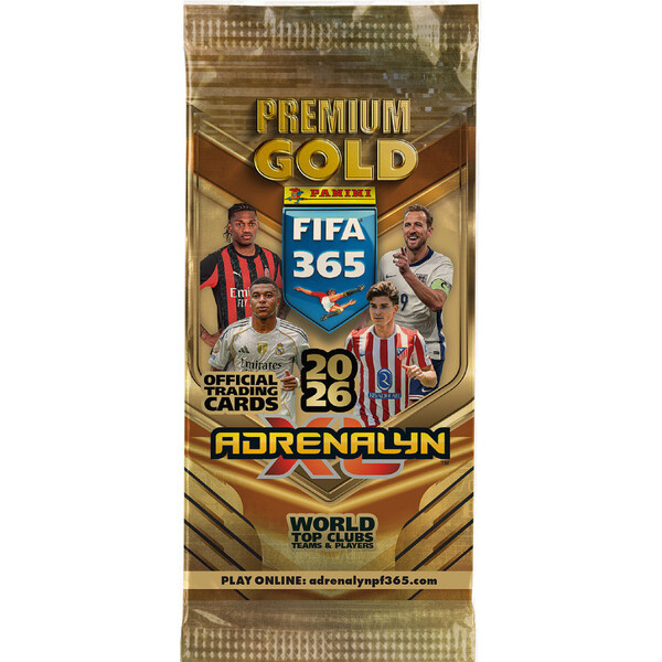 PANINI FIFA 365 2025/2026 - ADRENALYN karty - GOLD PACKET