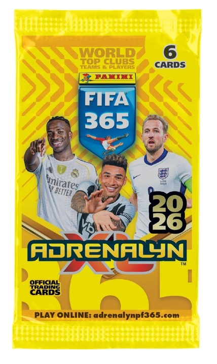Panini FIFA 365 Adrenalyn XL 2026 – sáček sběratelských karet
