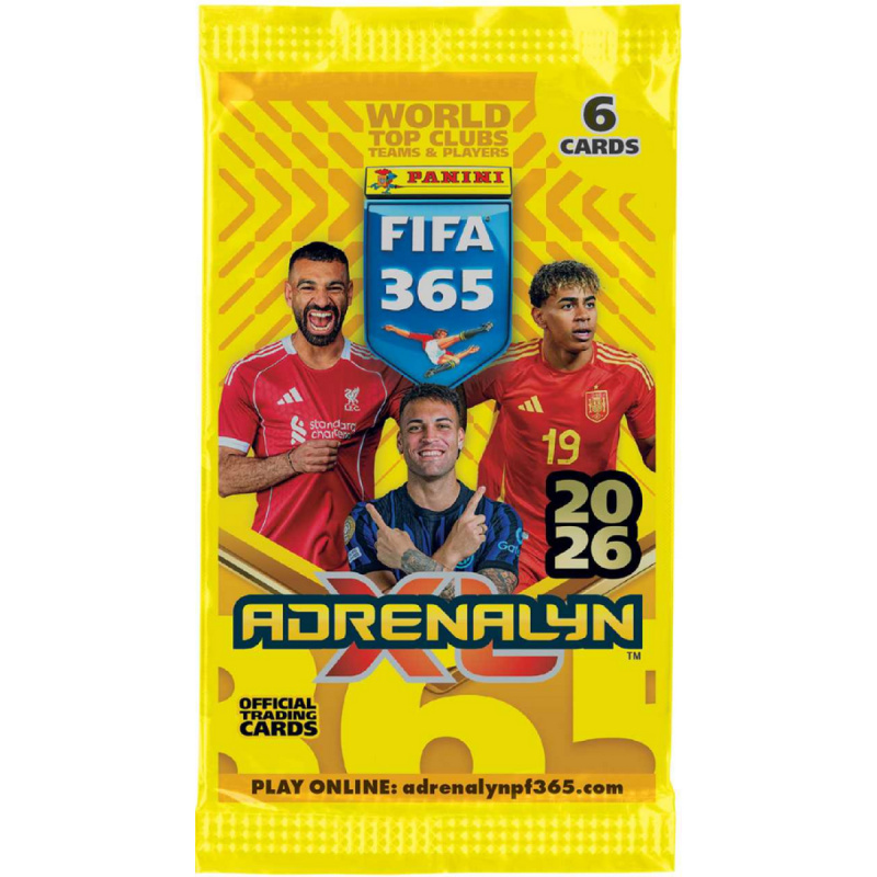 Panini FIFA 365 Adrenalyn XL 2026 – sáček sběratelských karet
