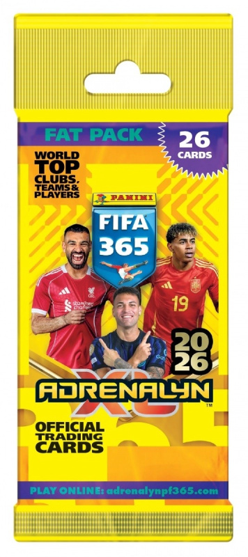 PANINI FIFA 365 2025/2026 - ADRENALYN karty - FATPACK