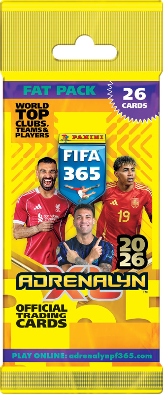 PANINI FIFA 365 2025/2026 - ADRENALYN karty - FATPACK