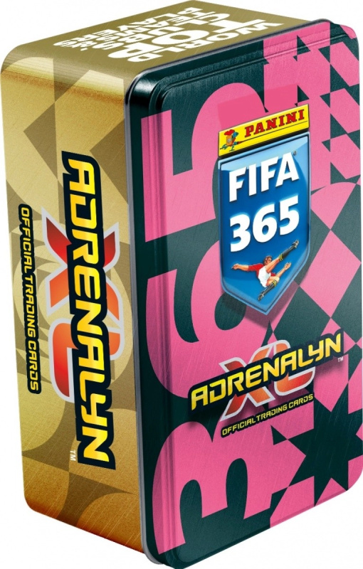 PANINI FIFA 365 2025/2026 - ADRENALYN - plechová krabička (hranatá)