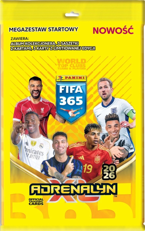 PANINI FIFA 365 2025/2026 - ADRENALYN - starter set
