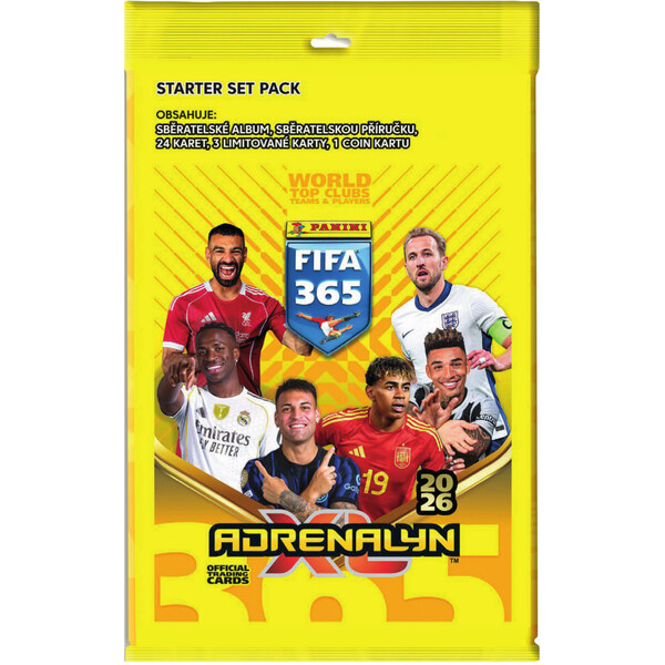 PANINI FIFA 365 2025/2026 - ADRENALYN - starter set