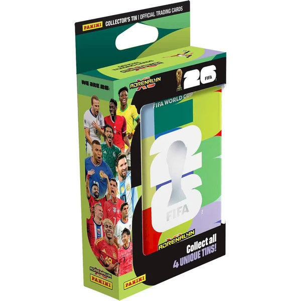 PANINI FIFA WORLD CUP 2026 - ADRENALYN - plechová krabička POCKET