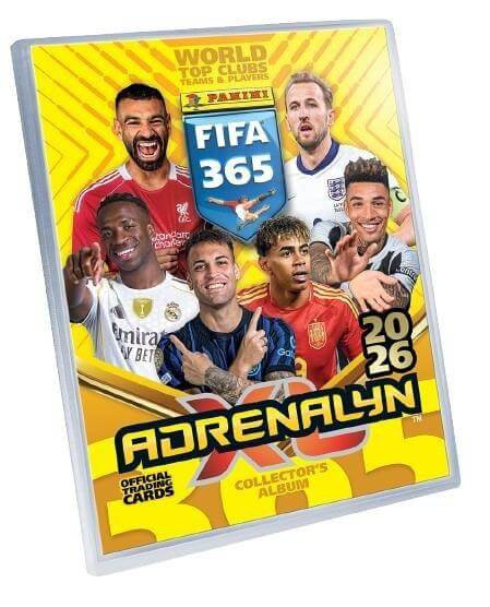 PANINI FIFA 365 2025/2026 - ADRENALYN - binder