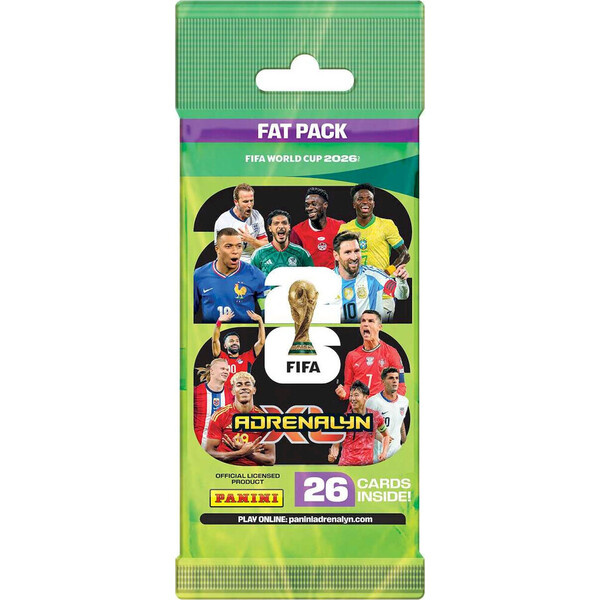 PANINI FIFA WORLD CUP 2026 - ADRENALYN - FATPACK