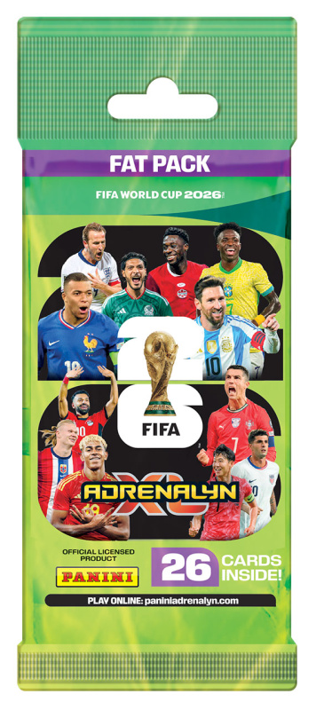 PANINI FIFA WORLD CUP 2026 - ADRENALYN - FATPACK