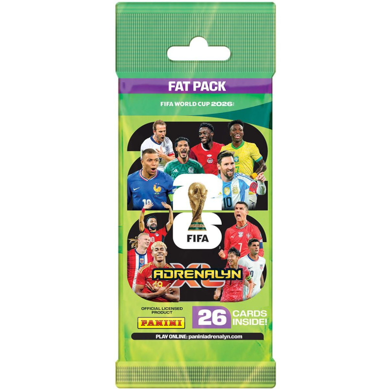 PANINI FIFA WORLD CUP 2026 - ADRENALYN - FATPACK
