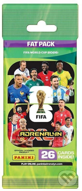 PANINI FIFA WORLD CUP 2026 - ADRENALYN - FATPACK