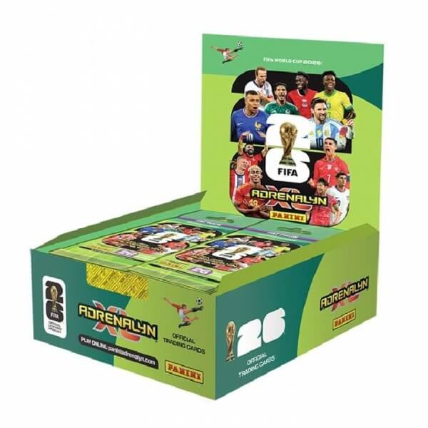 FIFA World Cup 2026 Adrenalyn XL – fat pack box (10 balíčků)