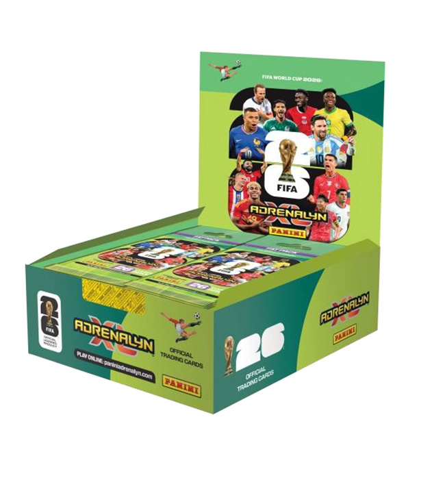 FIFA World Cup 2026 Adrenalyn XL – fat pack box (10 balíčků)