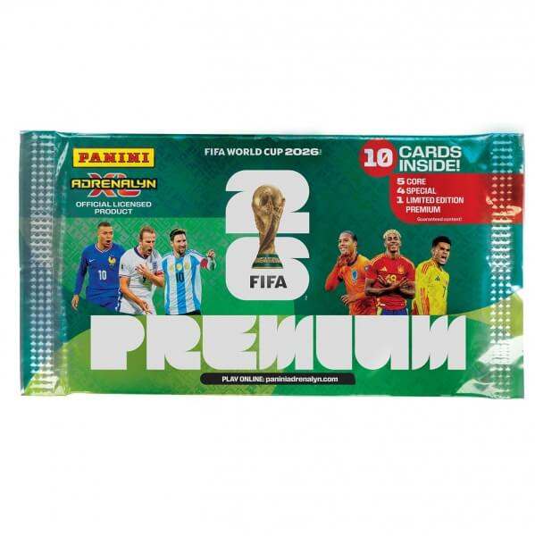 FIFA WORLD CUP 2026 - ADRENALYN - PREMIUM PACKET