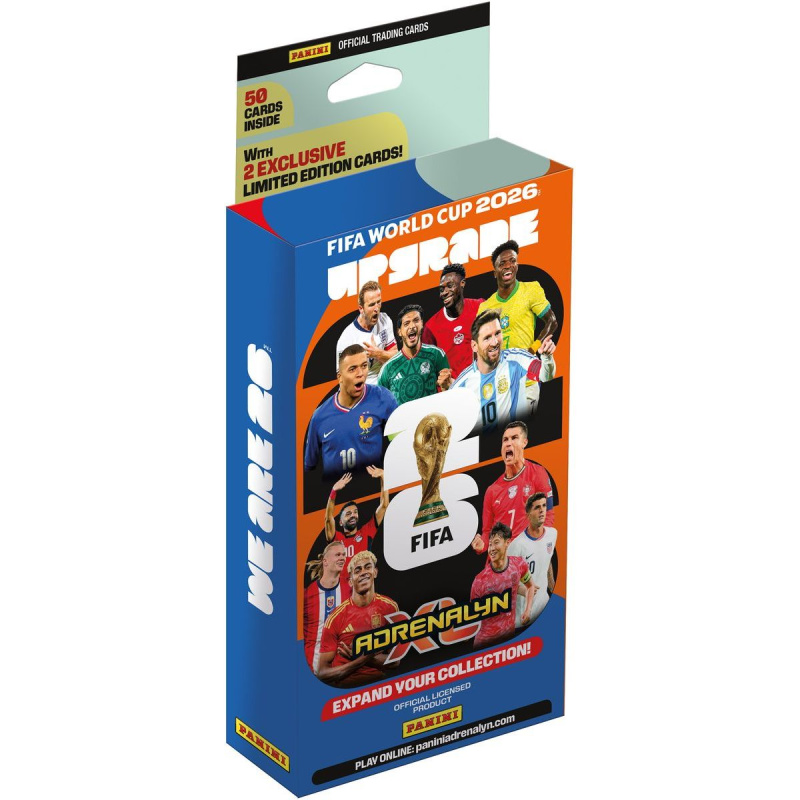 Panini FIFA World Cup 2026 Adrenalyn Upgrade Set - hra z kategorie Karty, hlavolamy