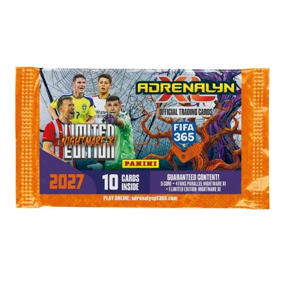 Panini FIFA 365 Adrenalyn XL 2027 Nightmare XL sáček