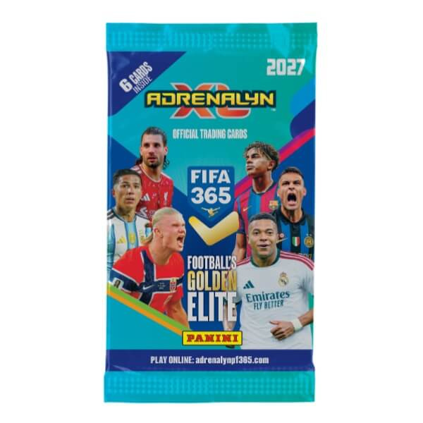 Panini FIFA 365 Adrenalyn XL 2027 sběratelské karty v sáčku - 1 kus