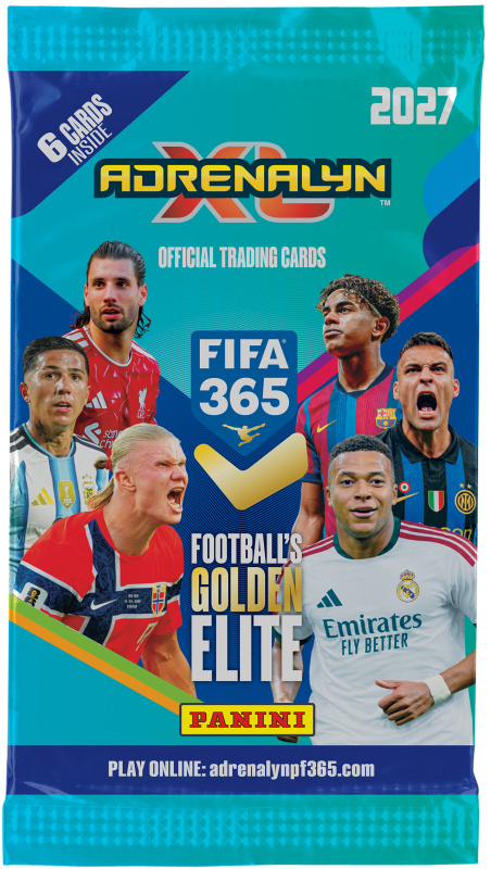 Panini FIFA 365 Adrenalyn XL 2027 sběratelské karty v sáčku - 1 kus