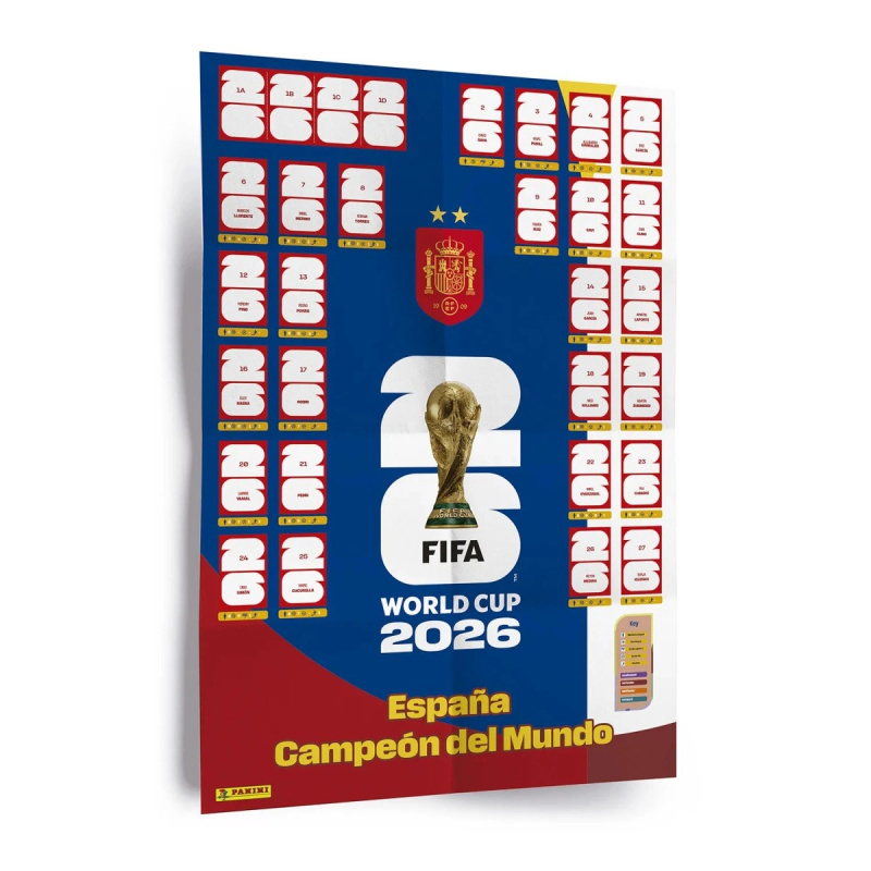 FIFA World Cup 2026 Stickers - final team set s plakátem