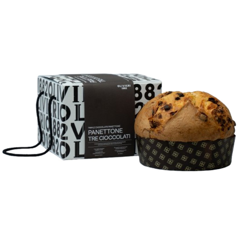 Olivieri 1882 Panettone tři čokolády