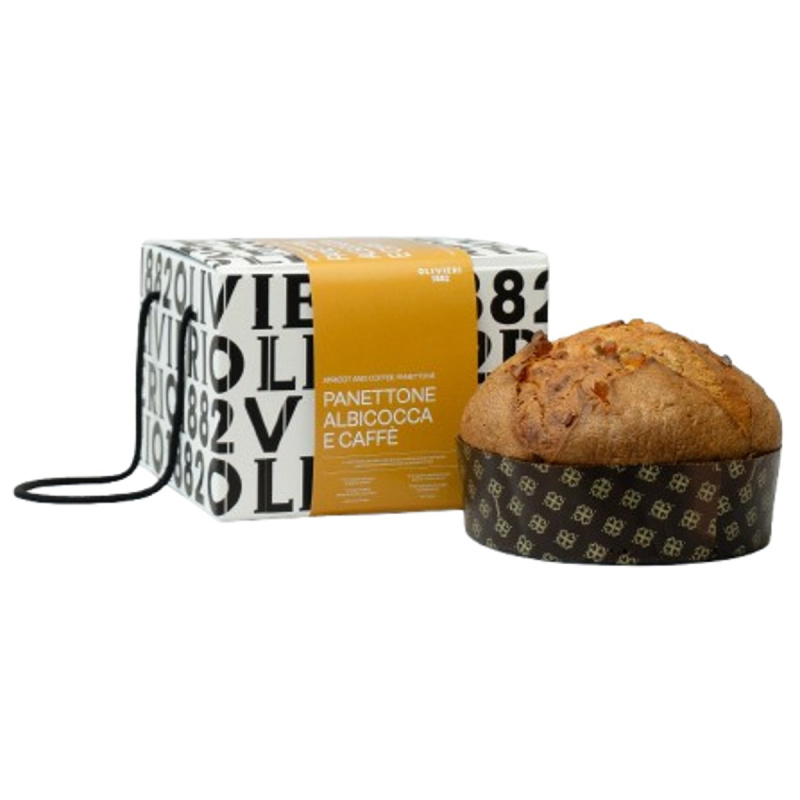 Olivieri 1882 Panettone meruňka a káva