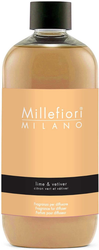 Millefiori Milano Lime & Vetiver náplň do aroma difuzérů 500 ml