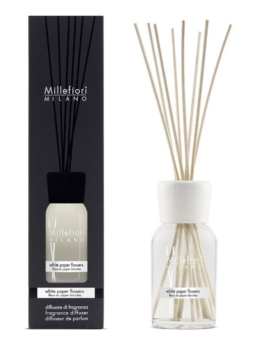 Millefiori Milano White Paper Flowers aroma difuzér 250 ml