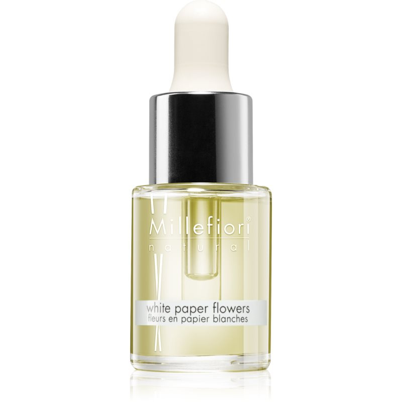 Millefiori Milano White Paper Flowers vonný olej 15 ml