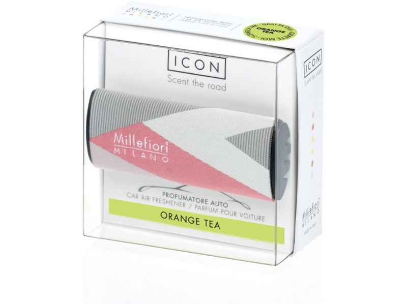 Millefiori Icon Orange Tea vůně do auta 1 ks