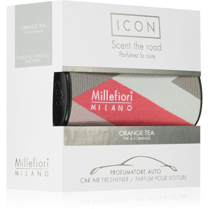 Millefiori Icon Orange Tea vůně do auta 1 ks
