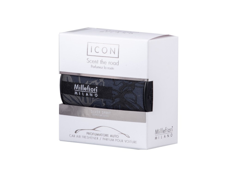Millefiori Icon Silver Spirit vůně do auta 1 ks