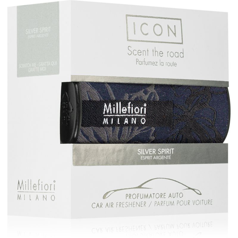 Millefiori Icon Silver Spirit vůně do auta 1 ks