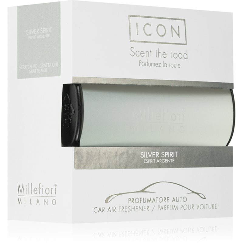 Millefiori Icon Silver Spirit vůně do auta 1 ks