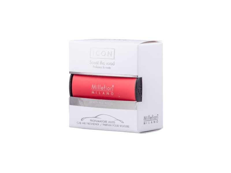 Millefiori Icon Vanilla & Wood vůně do auta 1 ks
