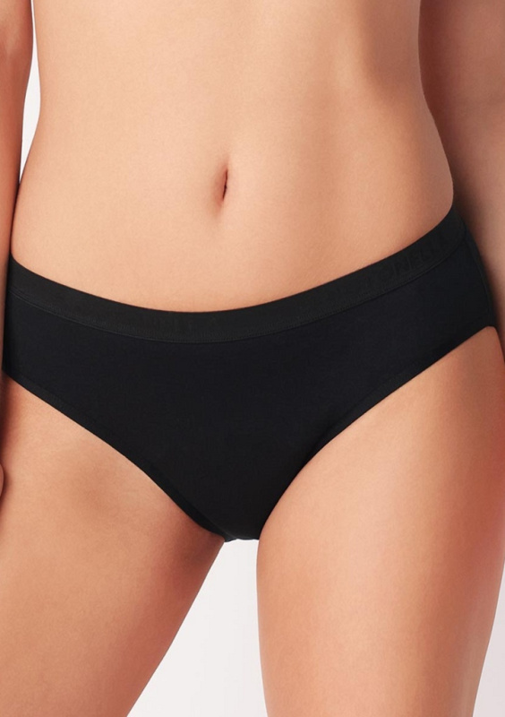 Dámské menstruační kalhotky Cotonella ADB62 Barva: Černá, Velikost: L