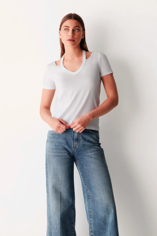 T-SHIRT ADC72 BIANCO S