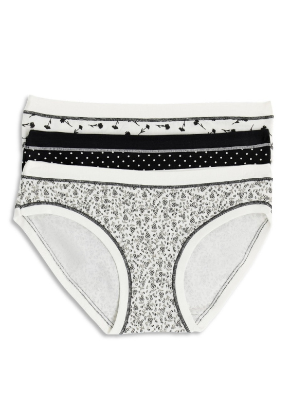 Dámské kalhotky Cotonella 3362 3pack Barva: Vícebarevná, Velikost: XL