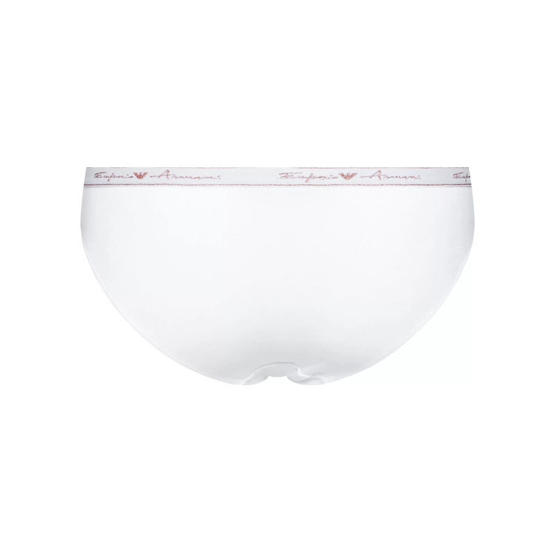 Dámské kalhotky 2 pack 163334 1A223 - 06110 - Bílá - Emporio Armani bílá XL