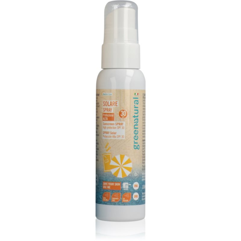 Greenatural Opalovací mléko ve spreji SFP 30, 100 ml
