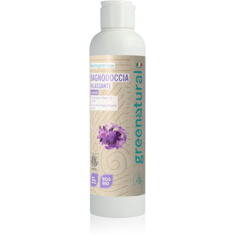 Greenatural Relaxační sprchový gel levandule BIO, 250 ml