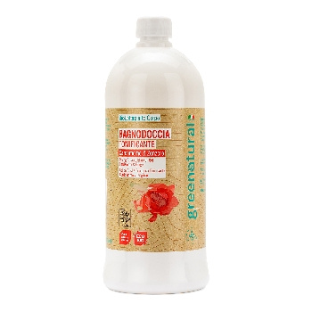 Greenatural Tonizující sprchový gel kardamom a zázvor BIO, 1 l
