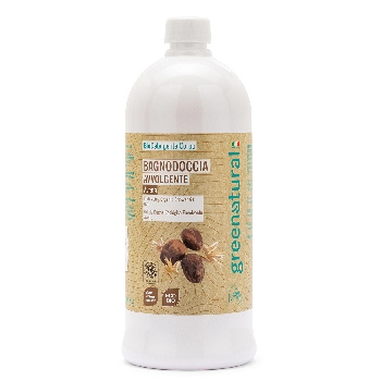 Greenatural Vyživující sprchový gel oves BIO, 1 l