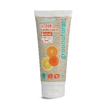 Greenatural Povzbuzující tělový peeling s vitamíny ACE BIO, 200 ml